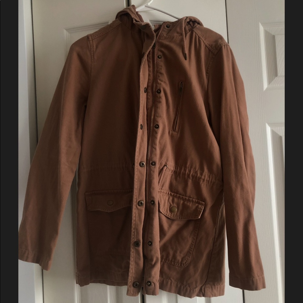 camel colored jacket